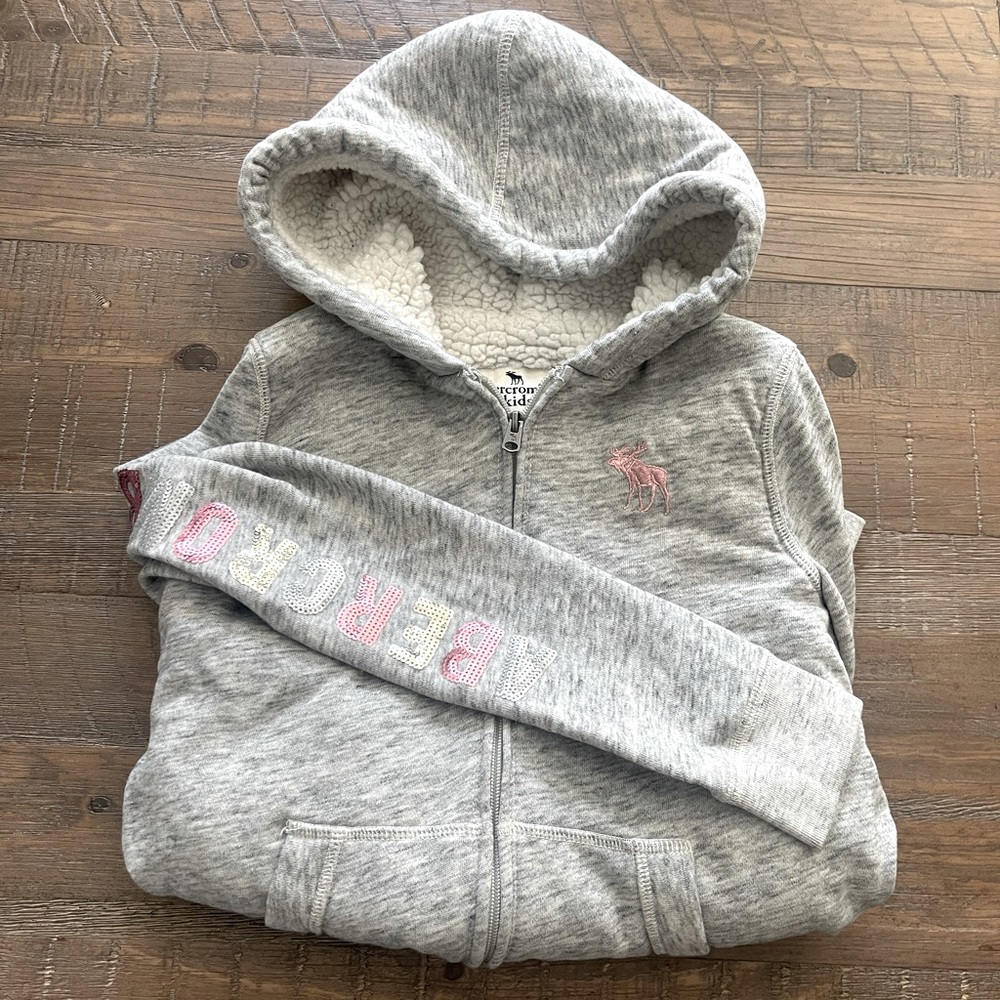 Abercrombie Kids Sherpa Lined Hoodie